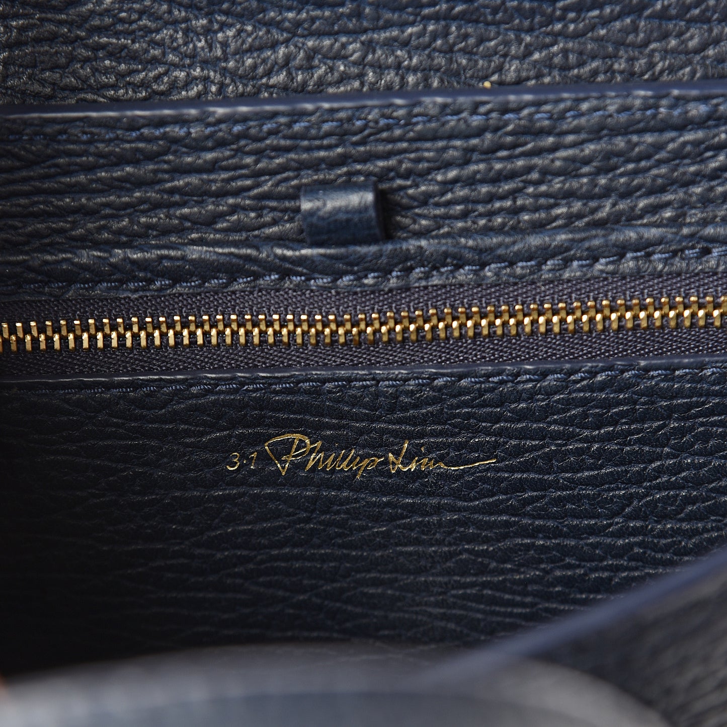 3.1 Textured Calfskin Mini Pashli Satchel Ink