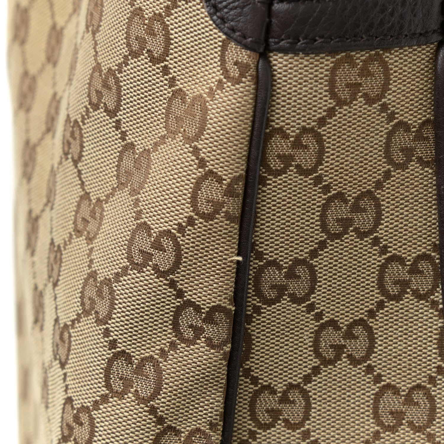 Gucci Monogram Medium Diana Bamboo Shoulder Bag Dark Brown 15 of 21