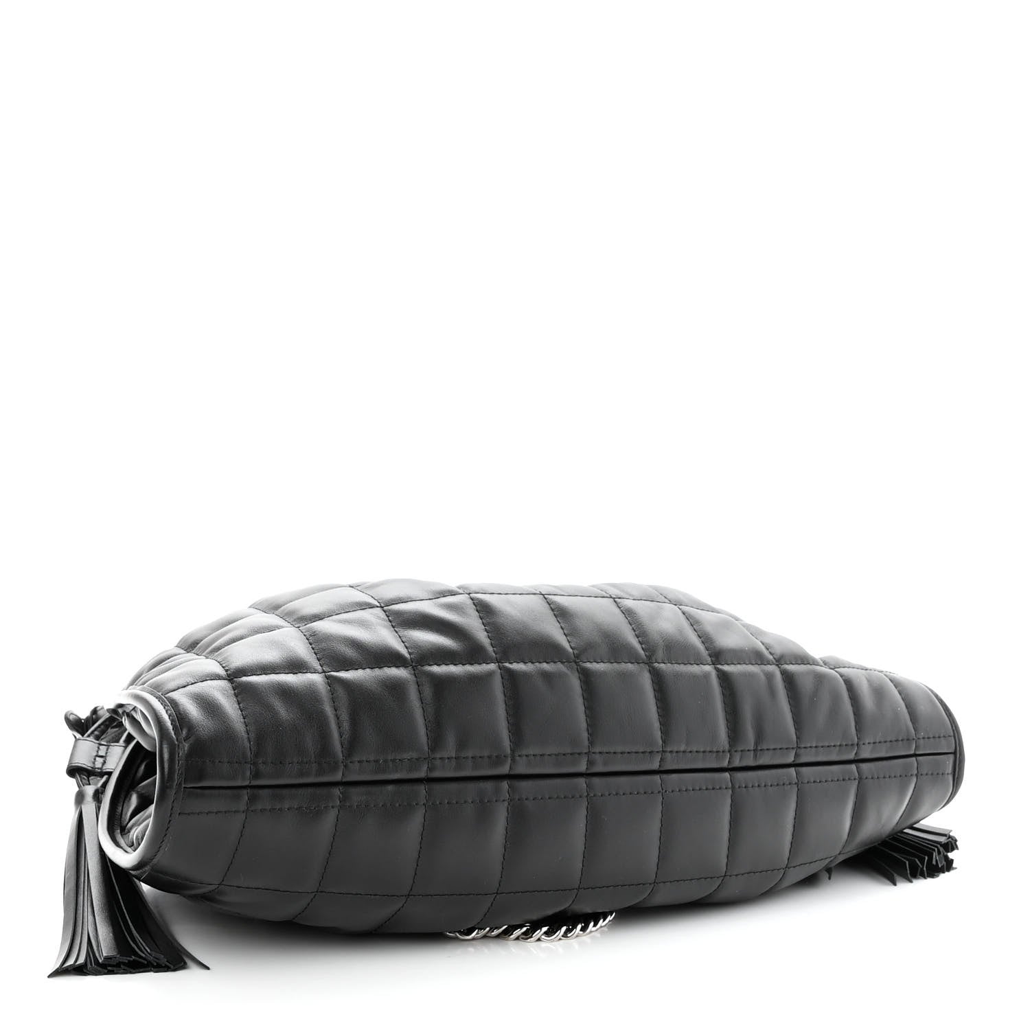 Gucci Calfskin Quilted Medium Deco Tote Bag Black 4 of 9