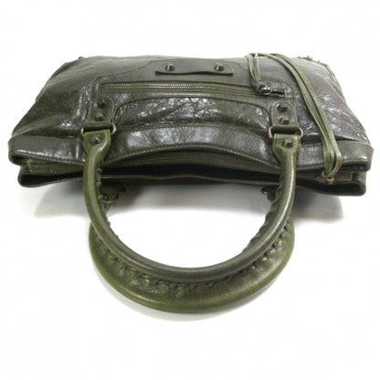 Balenciaga Chevre Classic Hardware Purse Olive 5 of 13