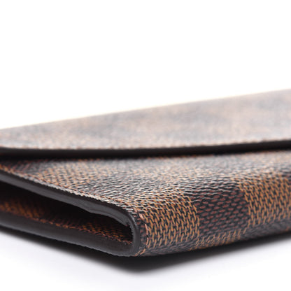 Louis Vuitton Damier Ebene Josephine Wallet Red 13 of 15