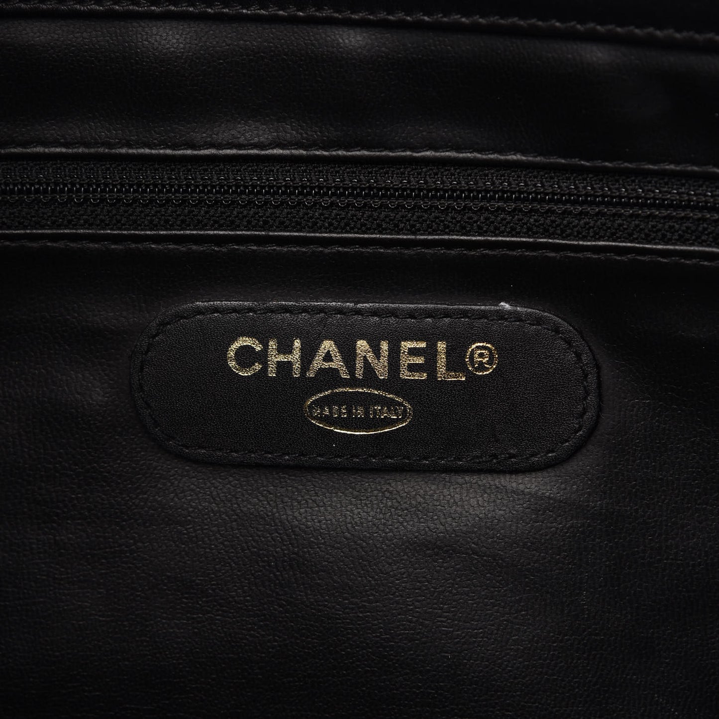 Calfskin Stitched XL Weekender Black