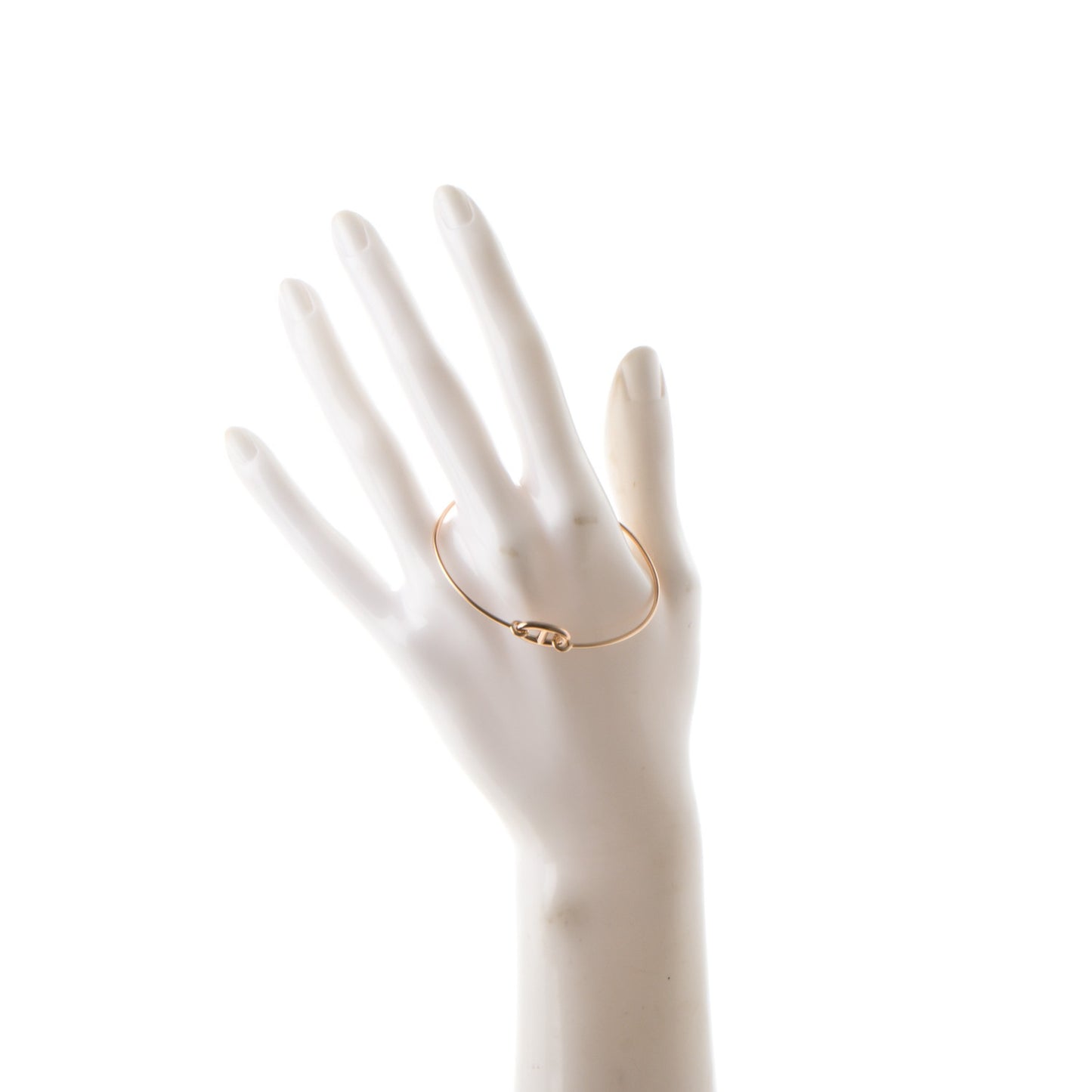 18K Rose Gold PM Ronde Chaine d'Ancre Bracelet SH