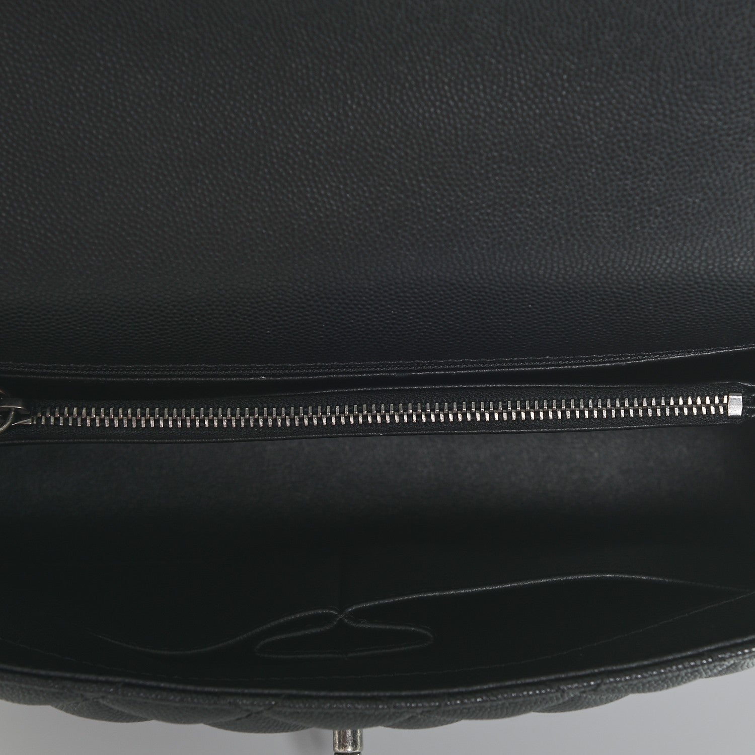 Chanel Caviar Lizard Quilted Small Coco Handle Flap Black 5 of 7