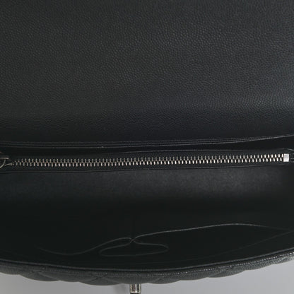 Chanel Caviar Lizard Quilted Small Coco Handle Flap Black 5 of 7