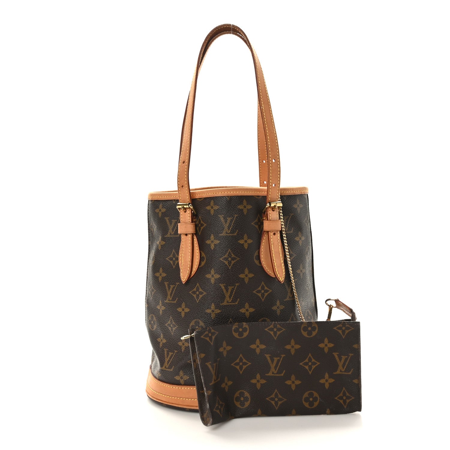 Louis Vuitton Monogram Petit Bucket 23 1 of 9
