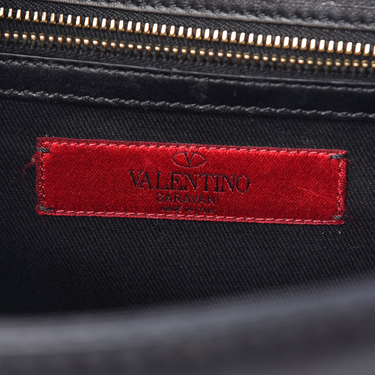 Valentino Garavani Vitello Extra Large Glam Lock Rockstud Flap Black 6 of 12