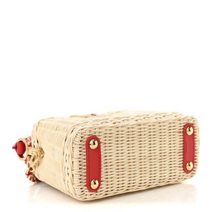 Louis Vuitton LV X TM Rattan Denim Calfskin Cerises Capucines Mini 4 of 10