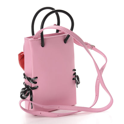 Balenciaga Calfskin Hello Kitty Phone Holder Bag Pink 3 of 9