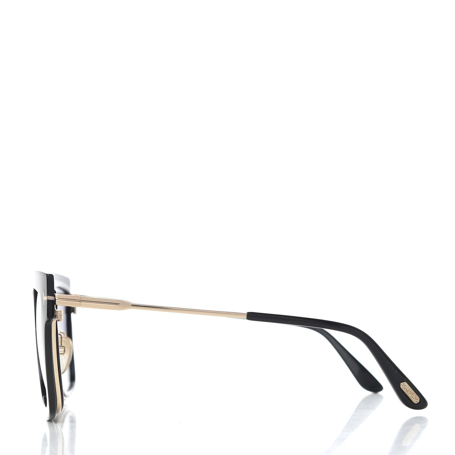 Tom Ford Acetate Lara Sunglasses TF573 Black 3 of 8