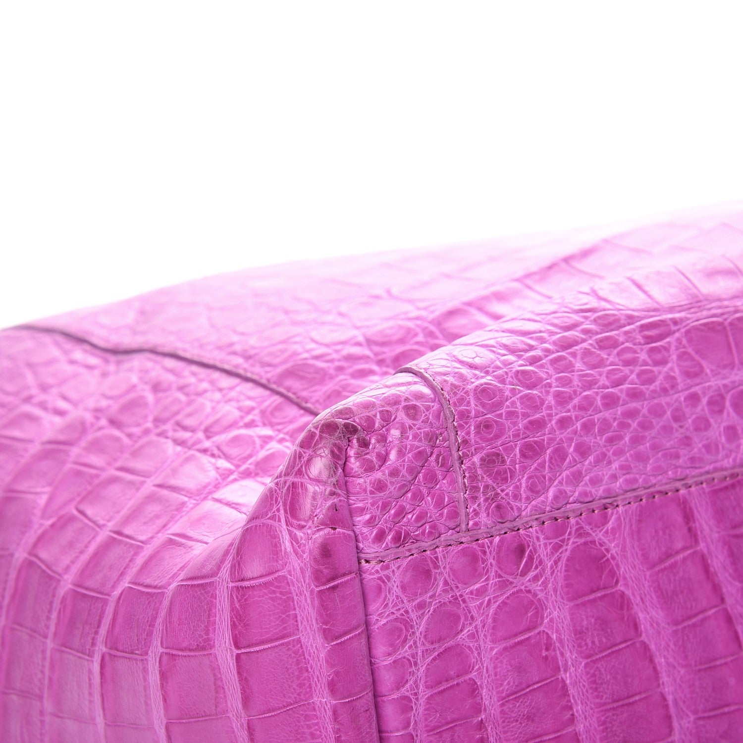 Nancy Gonzalez Crocodile Convertible Shopper Tote Purple 17 of 19