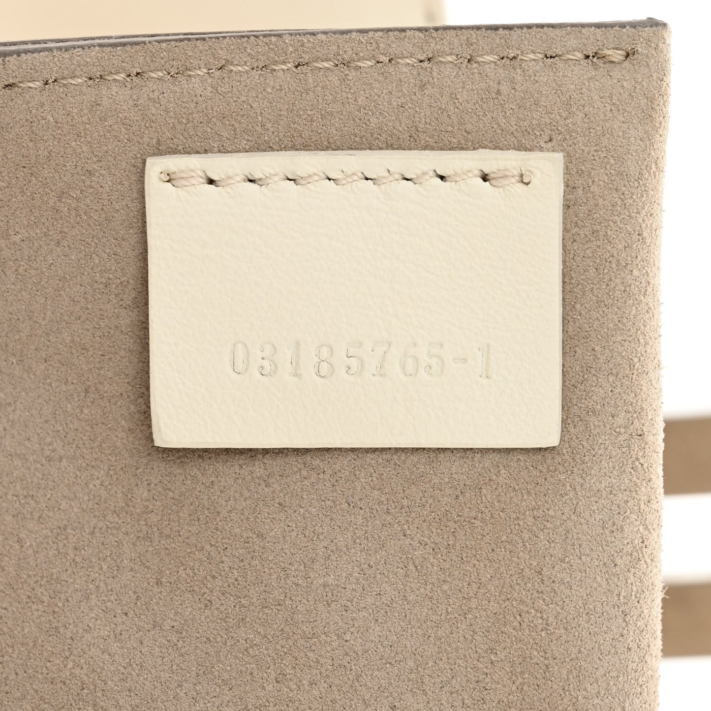 Calfskin Quilted Mini Drew Bijou Shoulder Bag Natural White