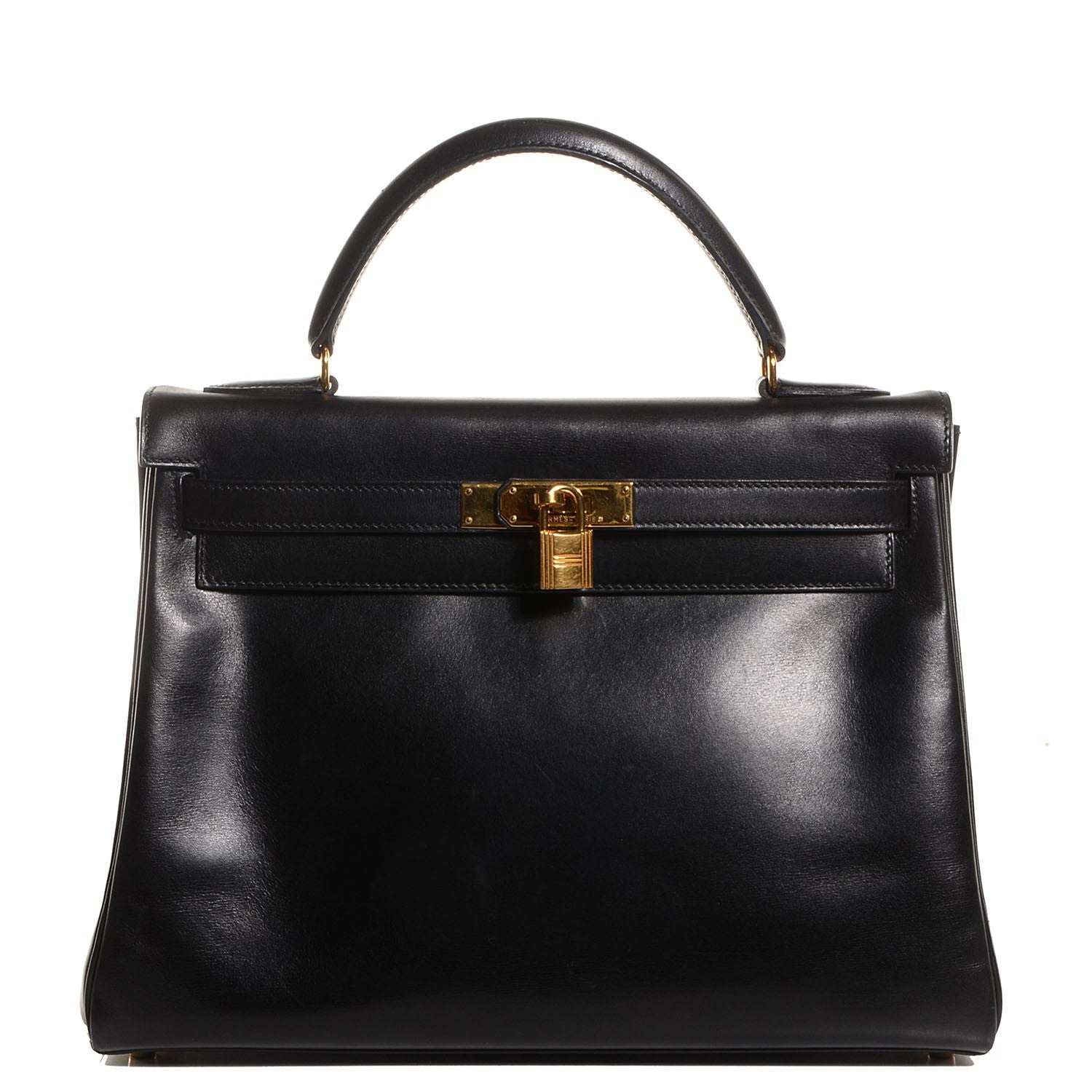 Hermes Box Kelly Retourne 32 Black 1 of 21