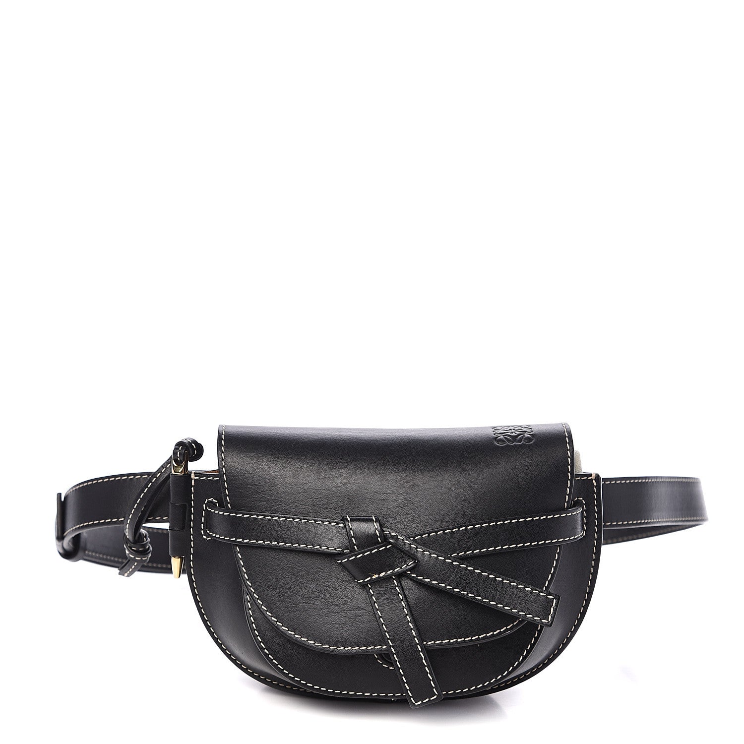 Loewe Calfskin Mini Gate Belt Bag Black 1 of 8