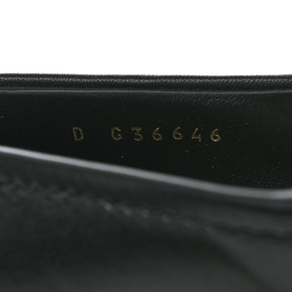 Chanel Lambskin Quilted CC Turnlock Loafers 37 Black 7 of 9