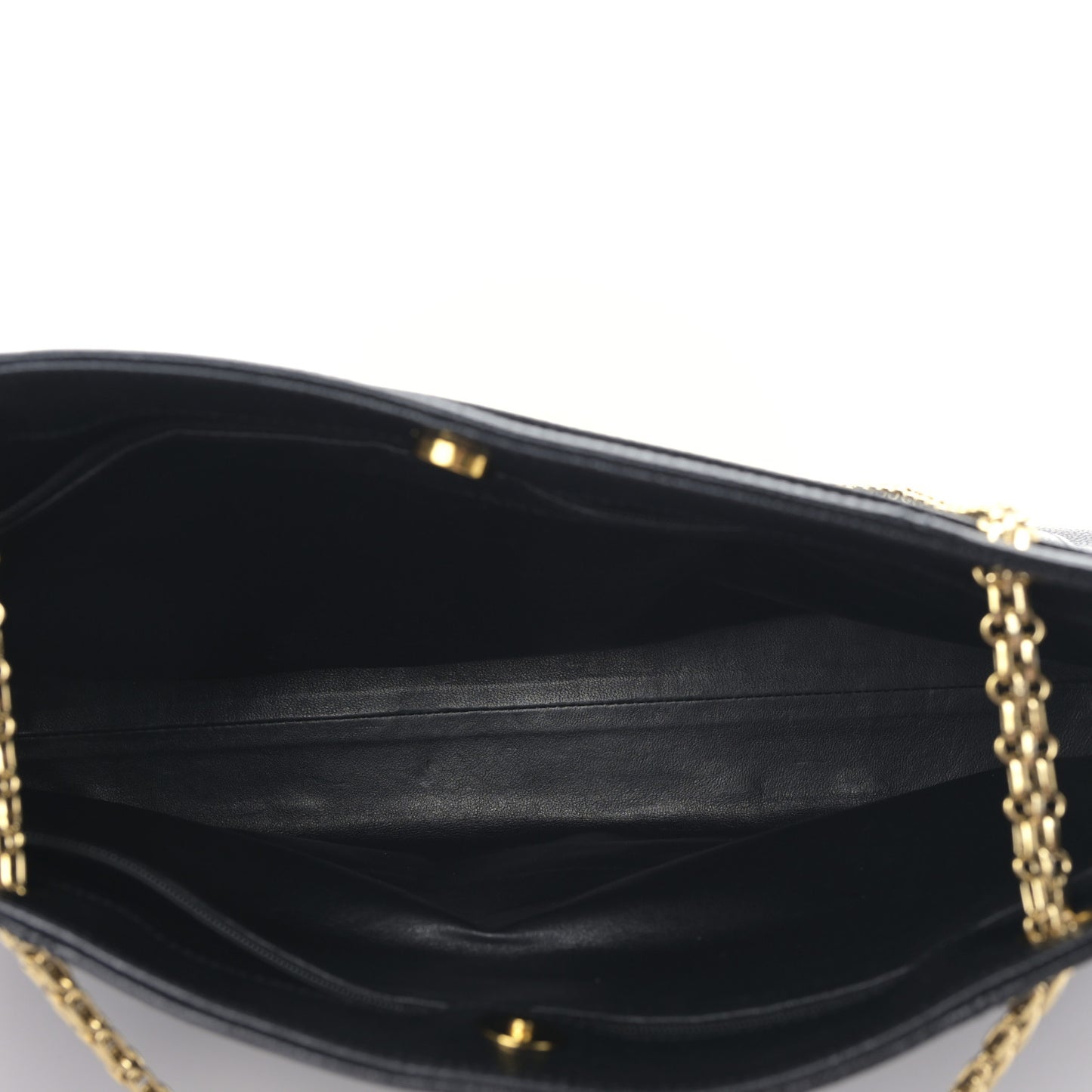 Caviar Bijoux Chain Shoulder Bag Black