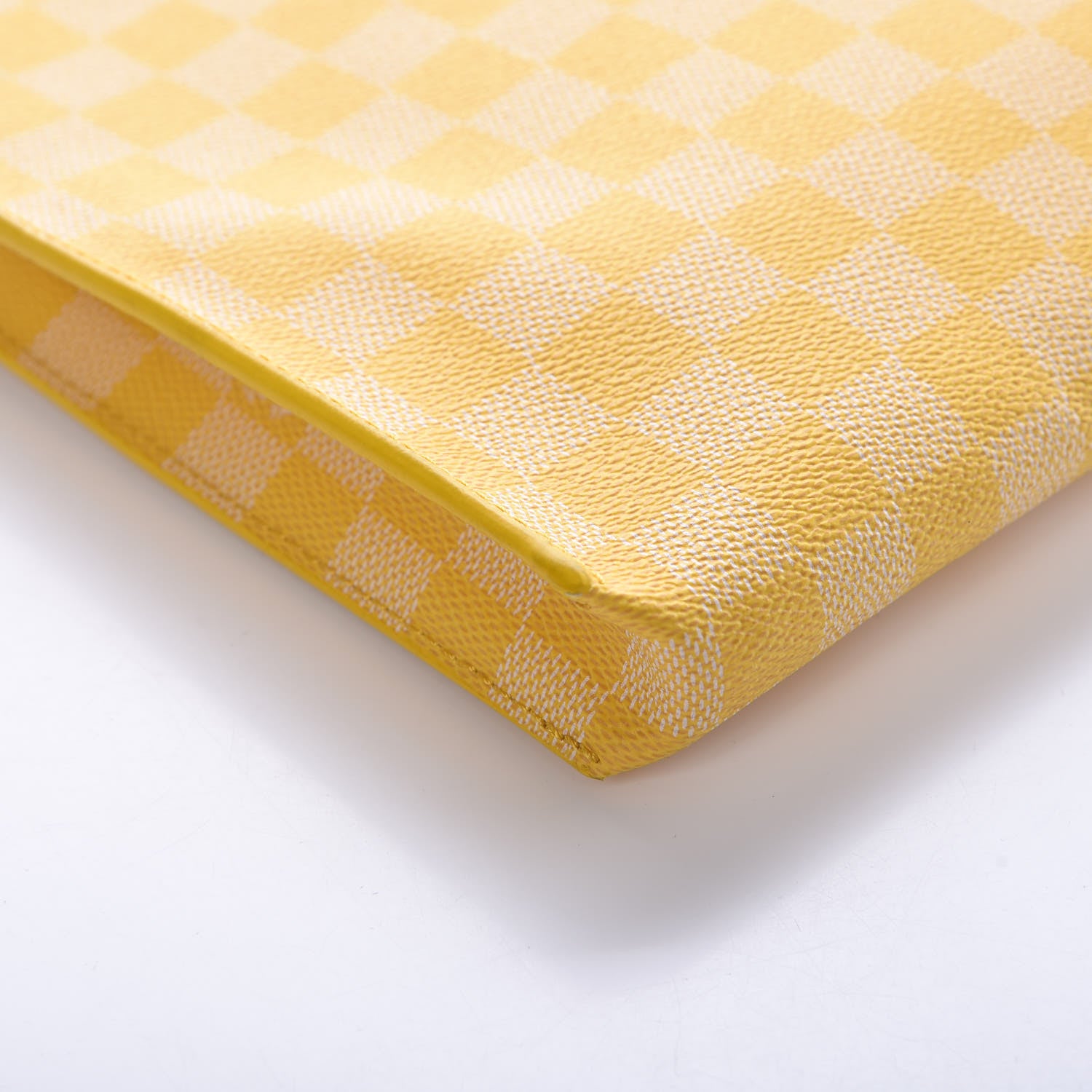 Louis Vuitton Damier Couleurs Kit Clutch Mimosa 9 of 12