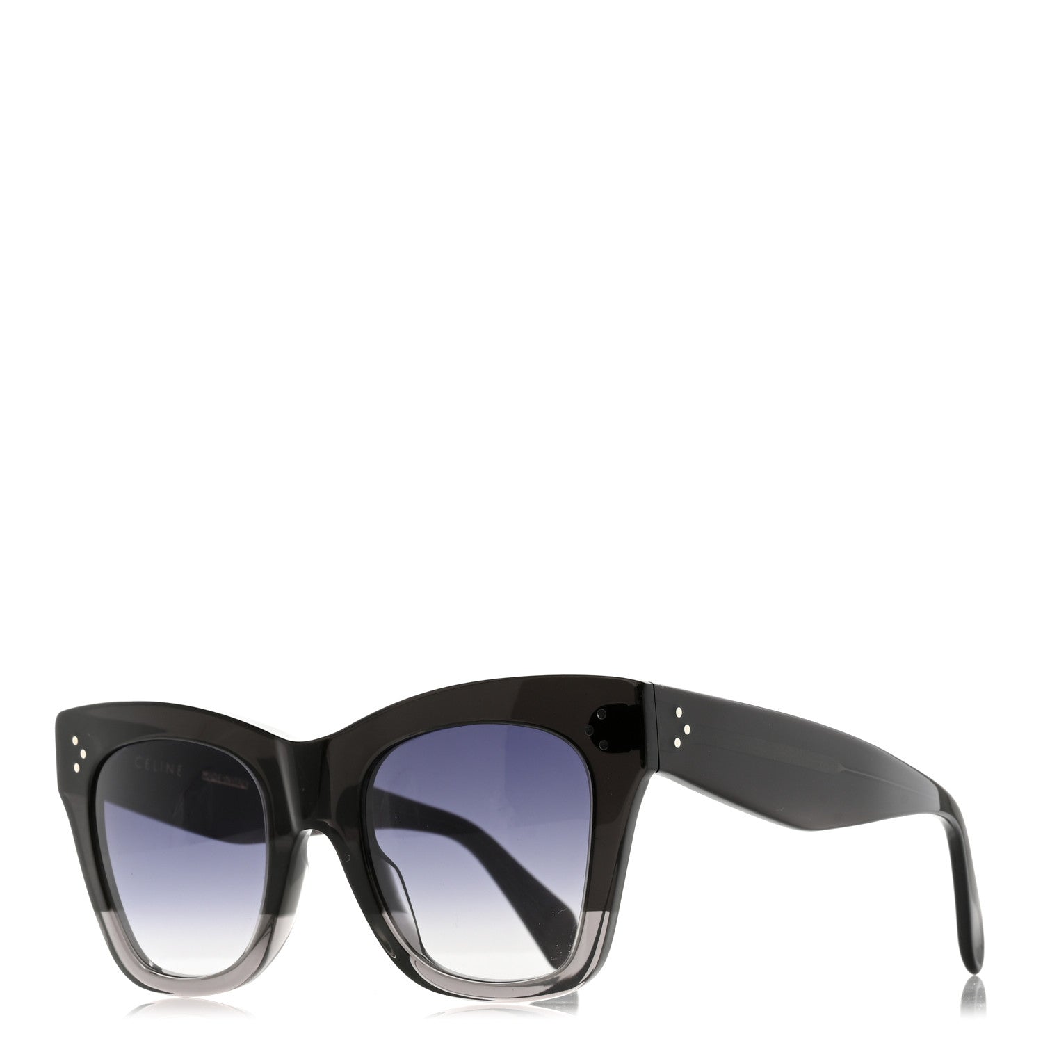 Celine Acetate Cat Eye Sunglasses CL40004I Black 1 of 6