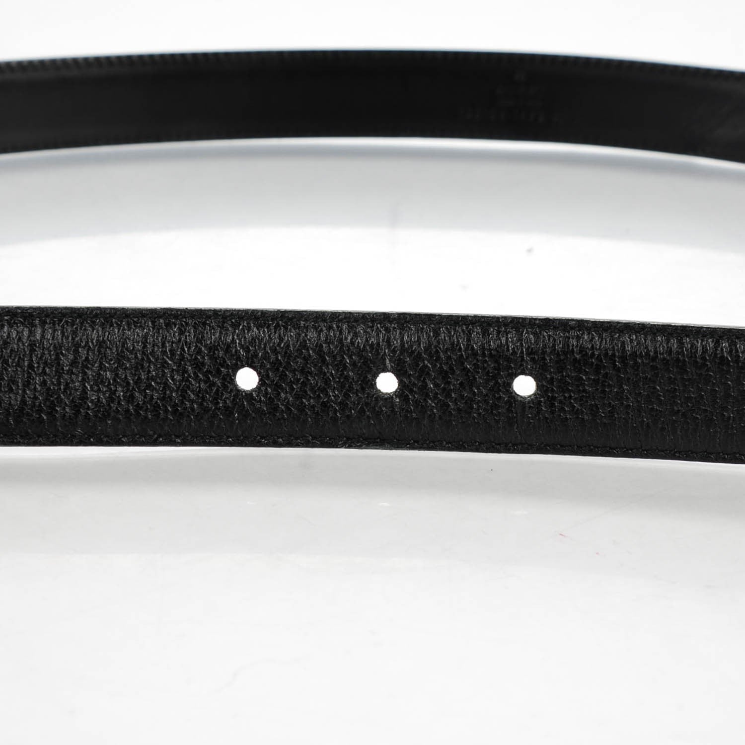 Gucci Calfskin Heart Charm Belt 90 36 Black 5 of 6