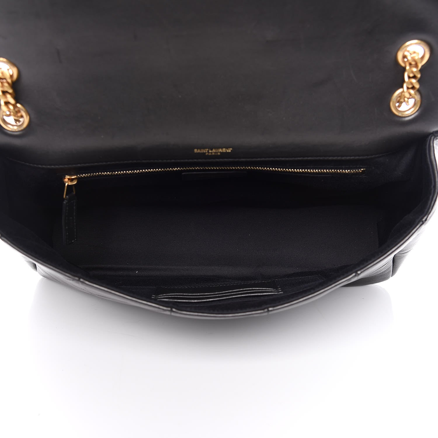 Saint Laurent Lambskin Patchwork Monogram Large Jamie Black 5 of 17