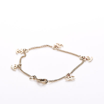 Chanel CC Charm Bracelet Gold 4 of 7