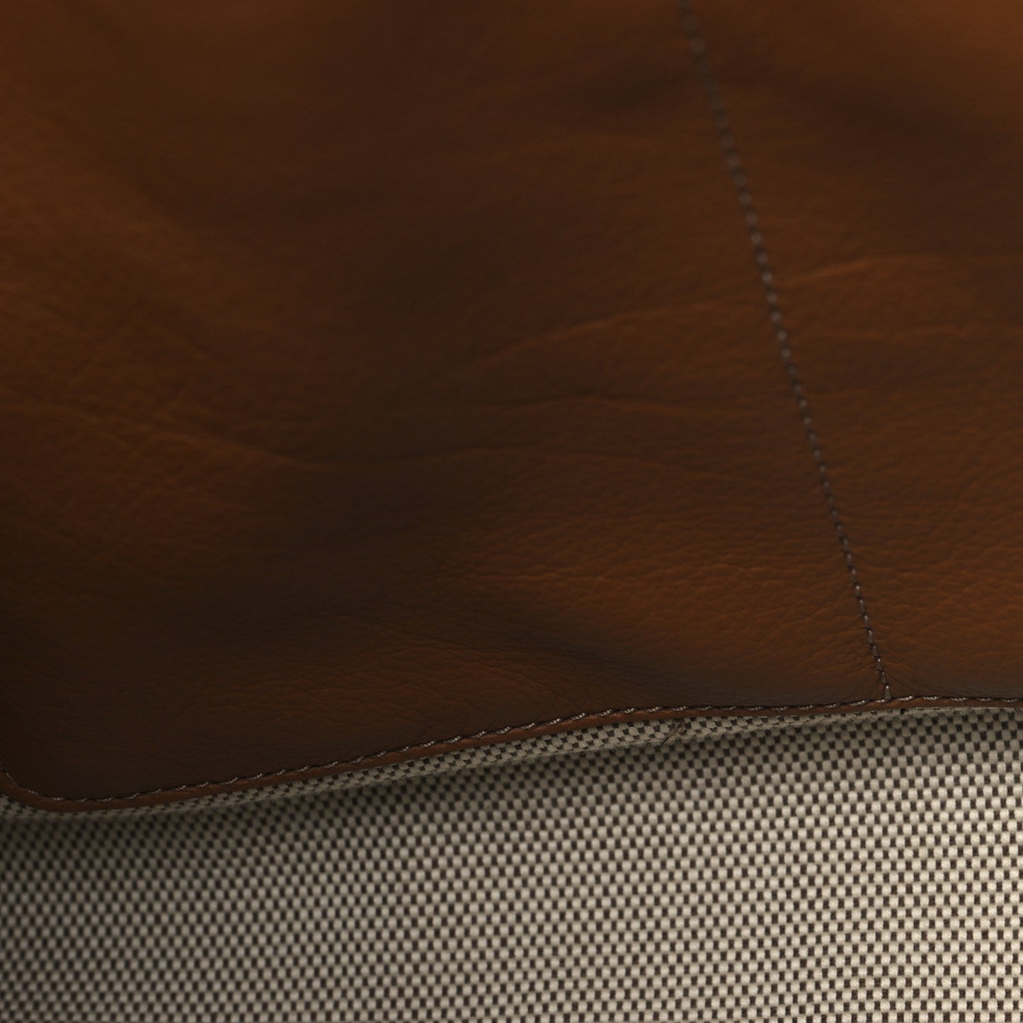 Soft Grain Calfskin Large Tote Bag Caramel