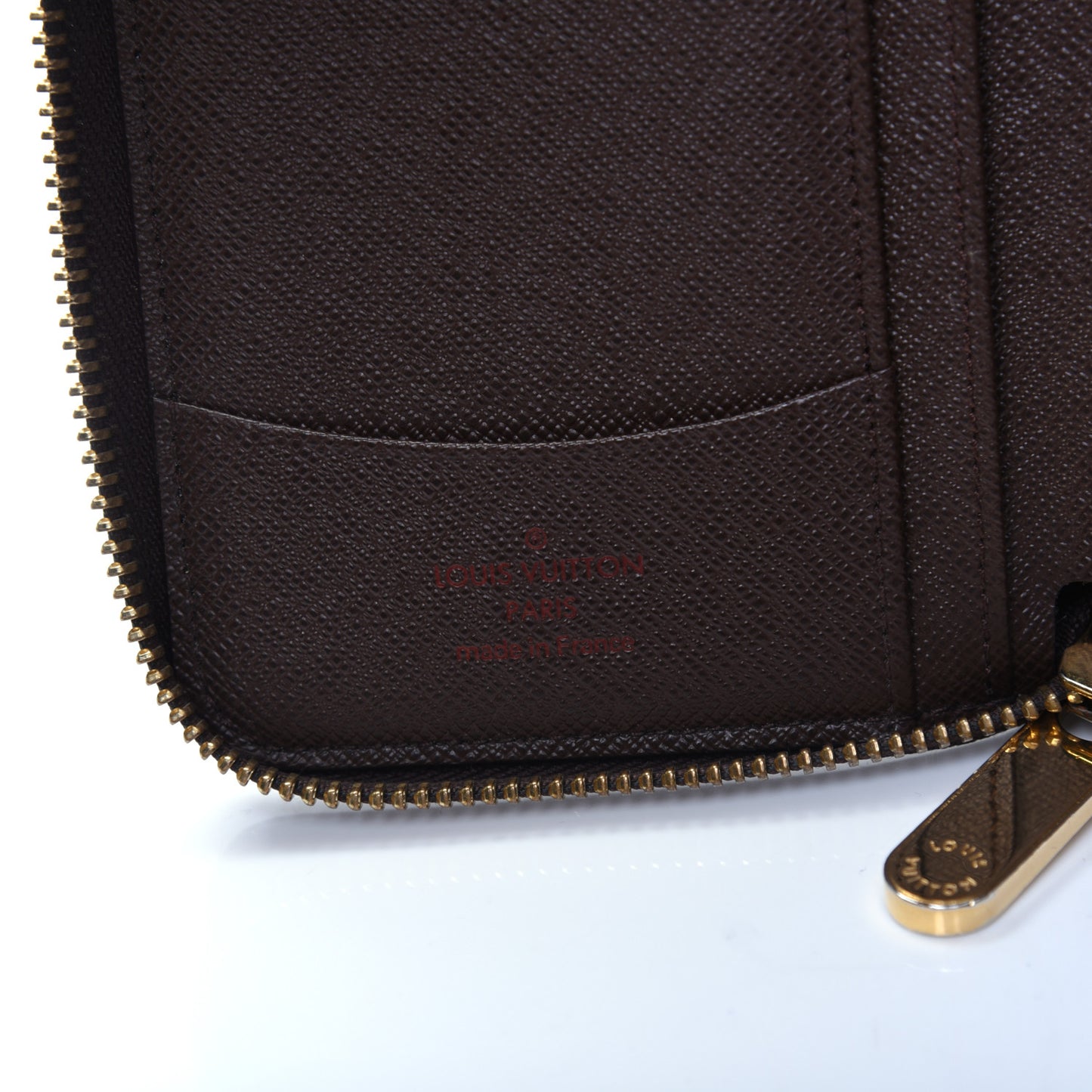 Damier Ebene Zippy Compact Wallet