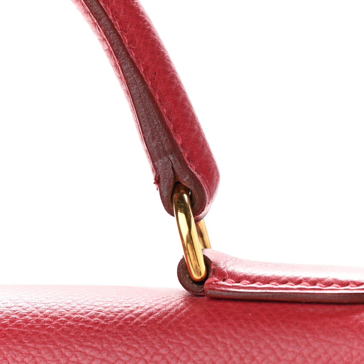 Hermes Epsom Kelly Sellier 32 Rouge Casaque 16 of 23