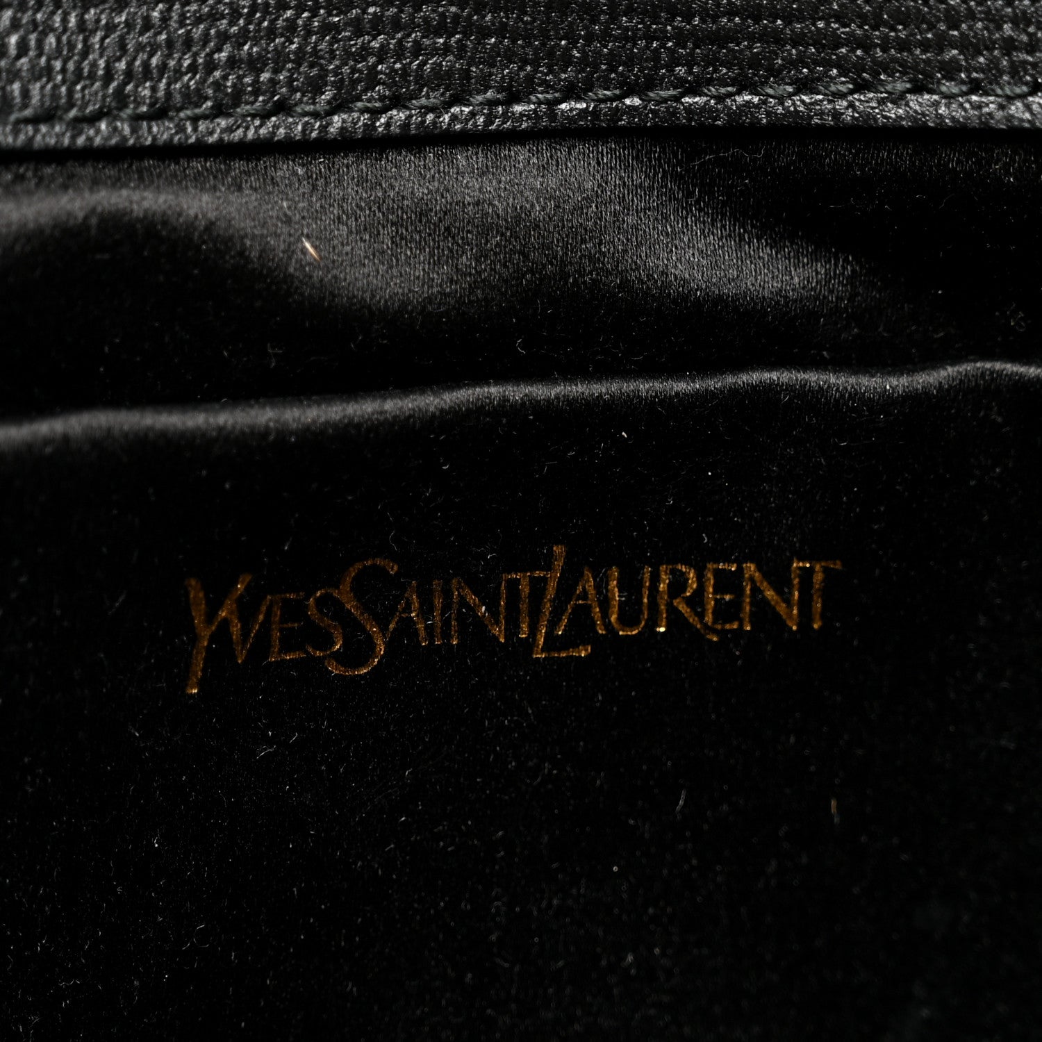 Saint Laurent Textured Calfskin Classic Y Ligne Clutch Black 6 of 10