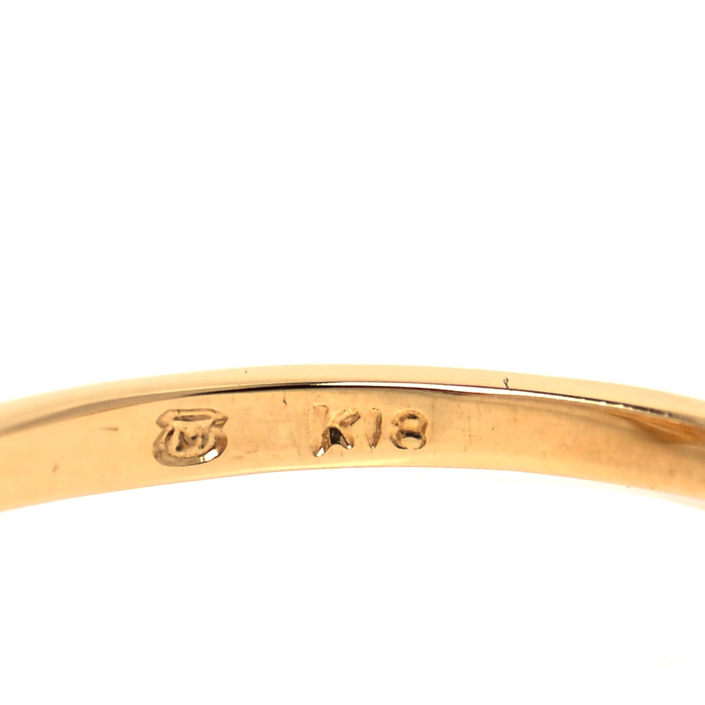 18K Yellow Gold 8mm Akoya Pearl Ring 52 6