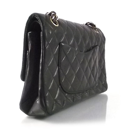 Chanel Lambskin Medium Double Flap Black 3 of 10