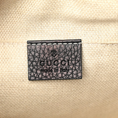 Gucci Pebbled Calfskin Small Soho Disco Bag Black 6 of 10