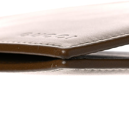 Gucci Smooth Calfskin Mens Bi-Fold Wallet Brown 9 of 11