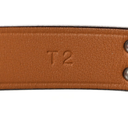 Hermes Swift Kelly Double Tour Bracelet T2 Etain 5 of 7