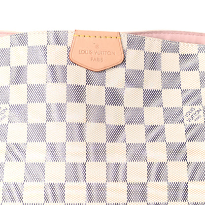 Louis Vuitton Damier Azur Graceful PM Rose Ballerine 7 of 9