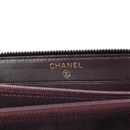 Chanel Lambskin Quilted Small Trendy CC Zip Around Wallet Black 8 of 14