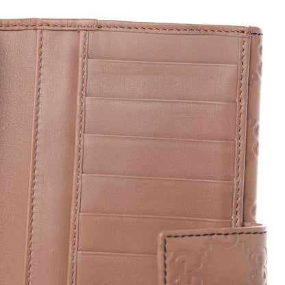 Gucci Guccissima Emily Continental Wallet Camelia 11 of 11