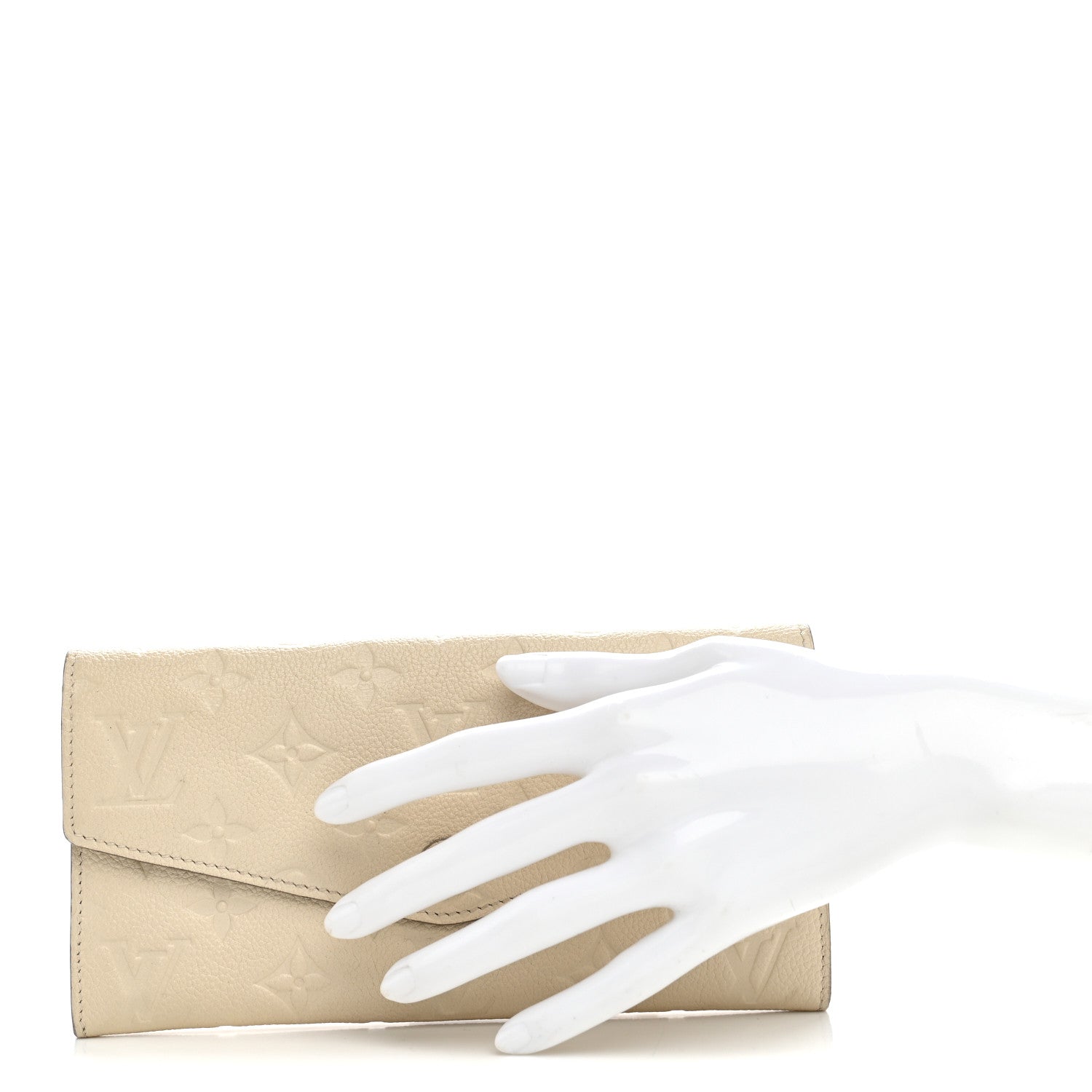 Louis Vuitton Empreinte Curieuse Wallet Neige 2 of 13