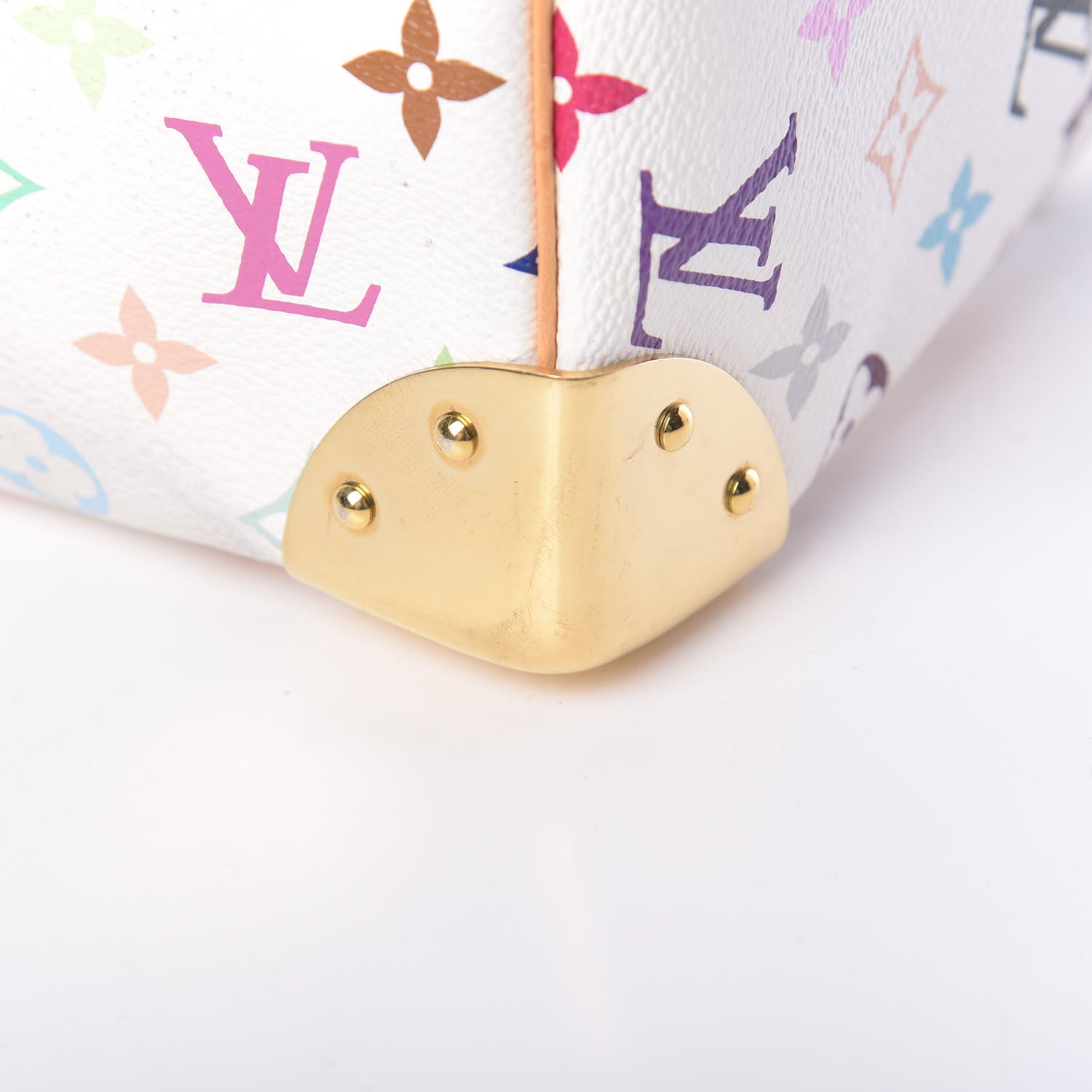 Louis Vuitton Monogram Multicolor Speedy 30 White 10 of 14