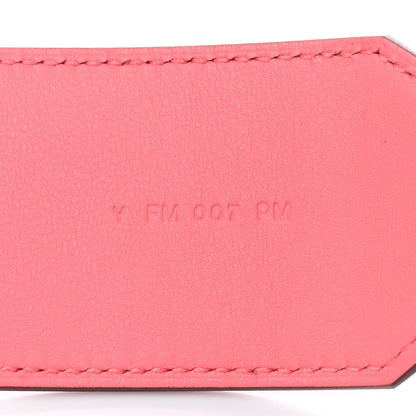 Hermes Swift Epsom Pocket Kelly Shoulder Strap Rose Azalee Rose Confetti 5 of 6