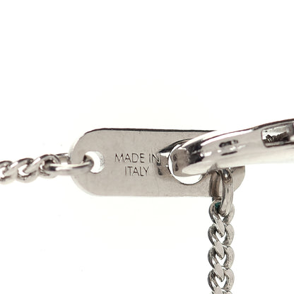Louis Vuitton Lacquer Crystal Aquatics Necklace Silver 5 of 6