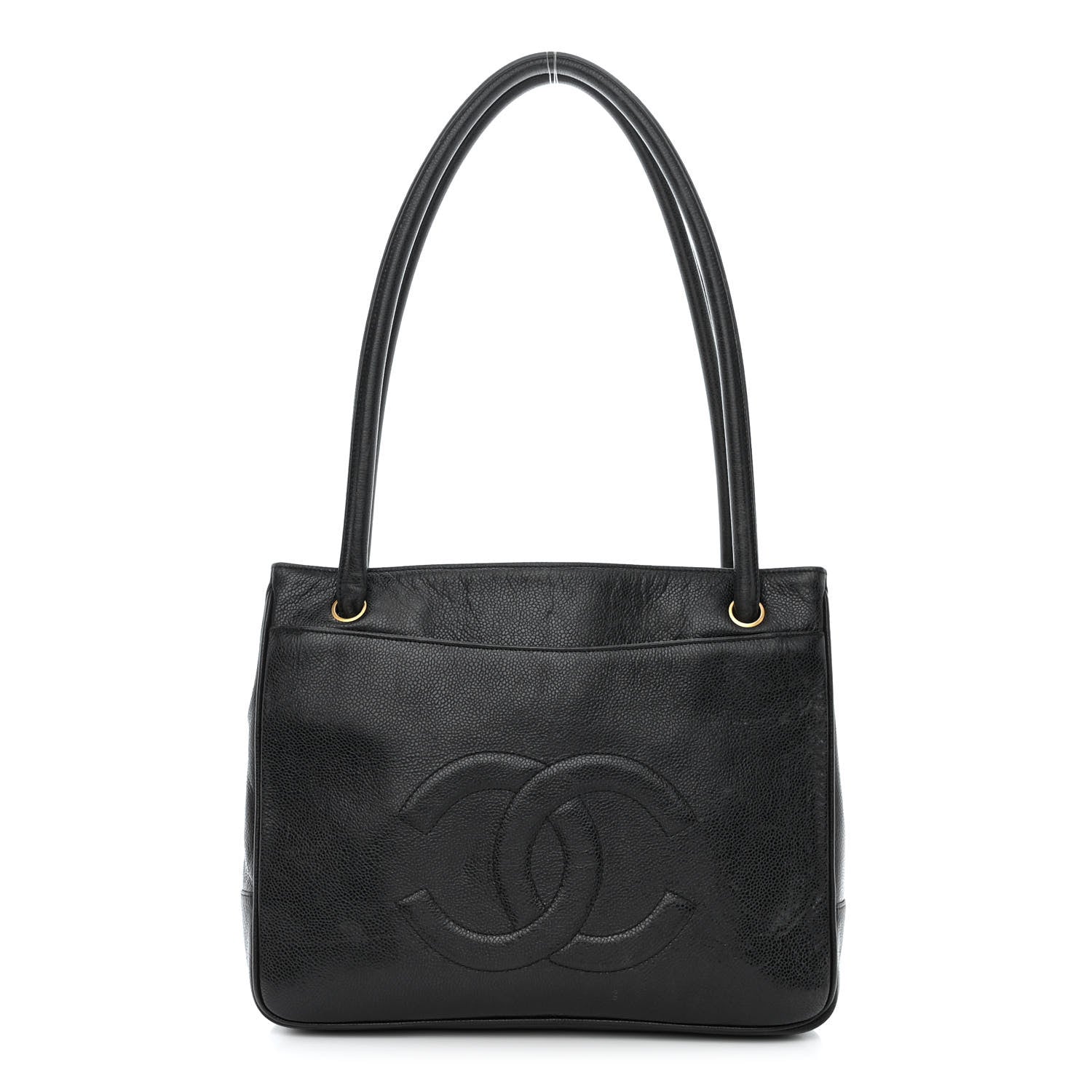 Chanel Caviar CC Tote Black 1 of 10