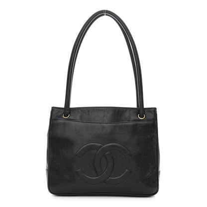 Chanel Caviar CC Tote Black 1 of 10