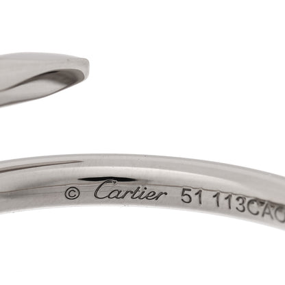 Cartier 18K White Gold Small Juste Un Clou Ring 51 5.75 4 of 6