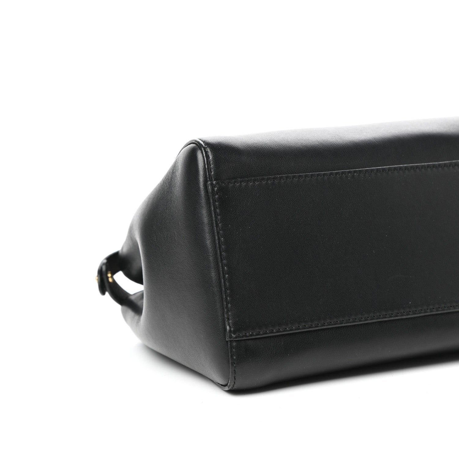 Fendi Nappa Stacked Bar Mini Peekaboo Iconic Satchel Black 7 of 8
