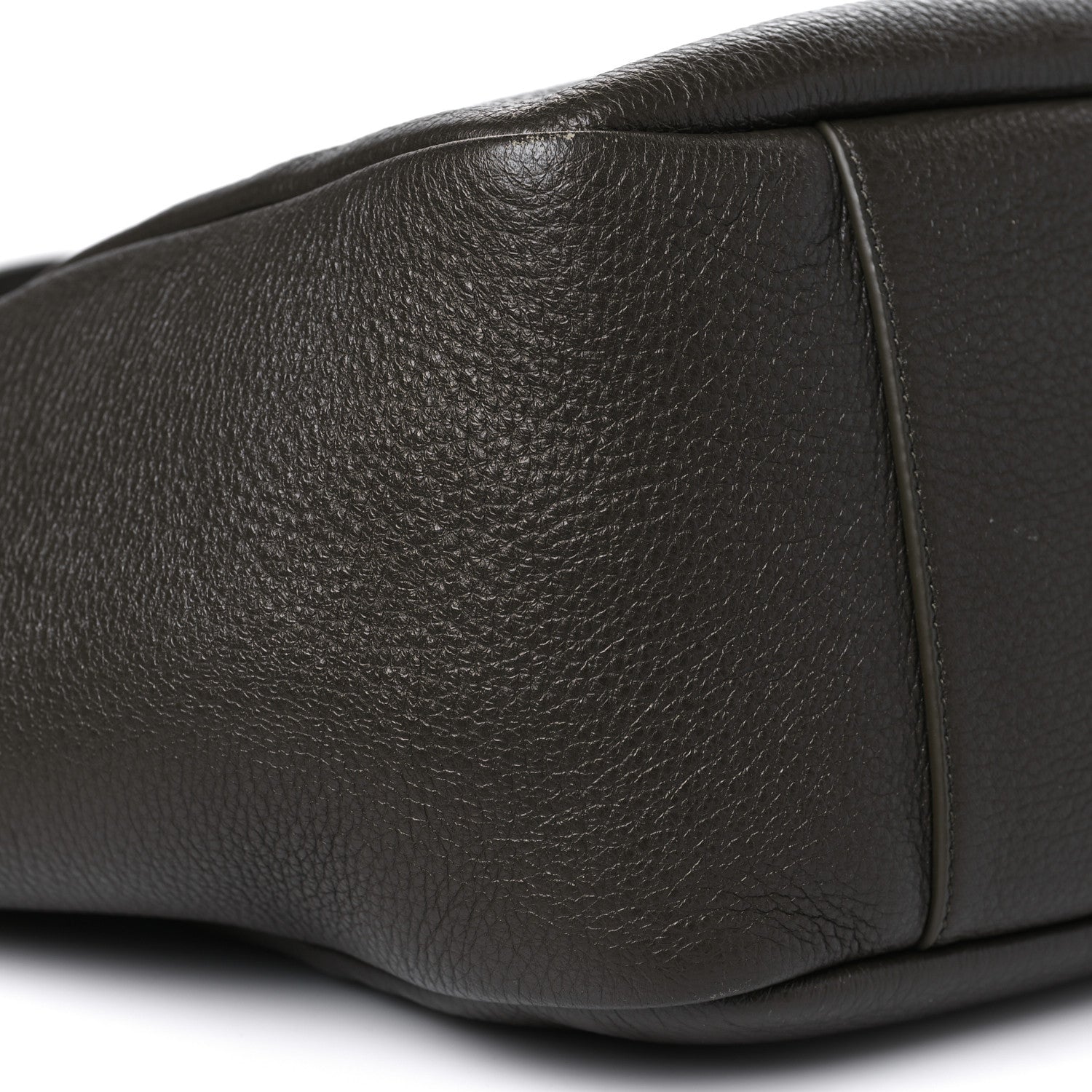 Saint Laurent Grained Deerskin Bea Tote Light Musk 9 of 11