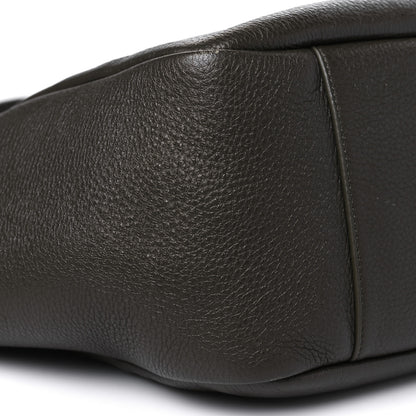 Saint Laurent Grained Deerskin Bea Tote Light Musk 9 of 11