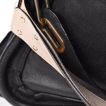 Chloe Calfskin Large Military Paraty Black 11 of 12