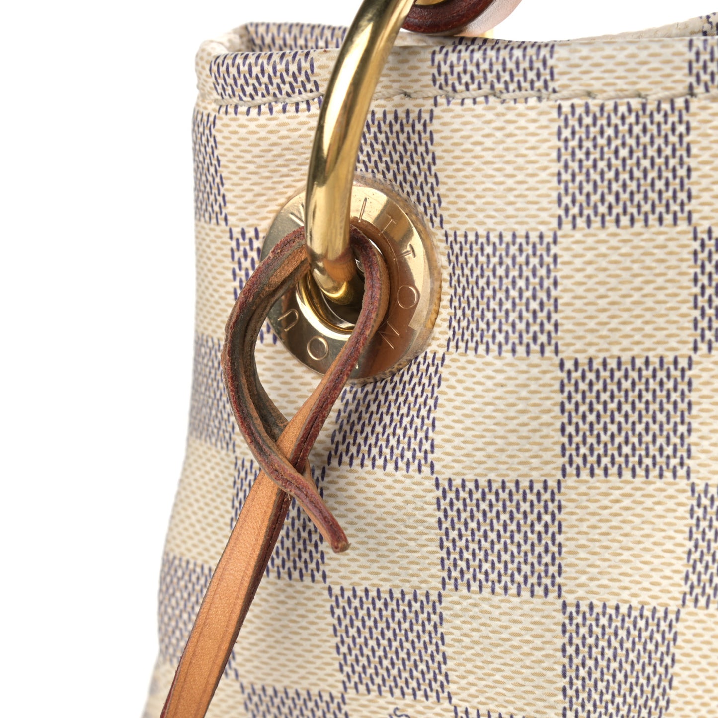 Damier Azur Artsy MM
