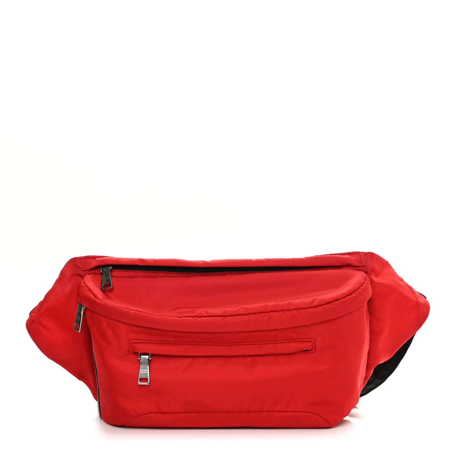 Tessuto Nylon Belt Bag Red
